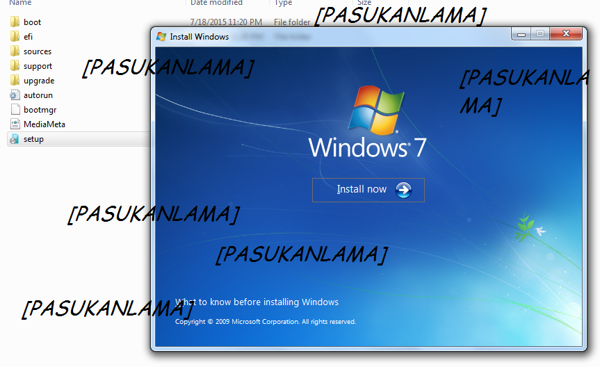 Cara Instal Ulang Windows 7 Tanpa Cd Atau Flashdisk